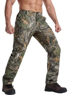 Produktbild von Männer Cargo-Hosen Jagd Camo Militär Tarnung Blattgrün 36W 32L