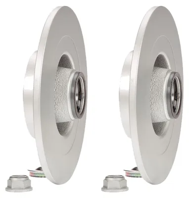 Produktbild von 2 Bremsscheiben Ø 270 mm voll BOSCH passend für u.a. RENAULT MEGANE