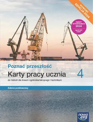 Productafbeelding van Nowa historia Poznać przeszłość karty pracy 4 liceum technikum zakres podstawowy EDYCJA 2025