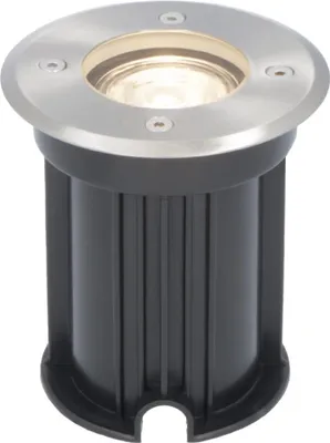 Produktbild von v_tac LED Bodenstrahler Rund 4W 345lm 4000K Dimmbar Edelstahl IP65