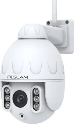 Produktbild von FOSCAM SD4 4 MP Dual-Band WLAN PTZ Dome Überwachungskamera mit 4-fach optischem Zoom und Nachtsicht bis 50 Meter
