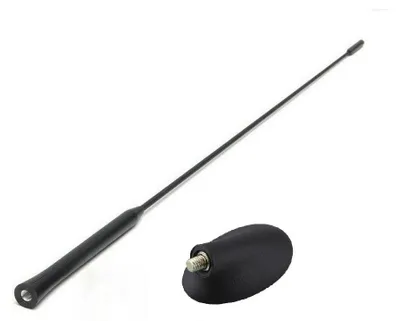 Produktbild von FM/AM-Radioantenne 55 cm und Befestigungsfuß für Ford Focus, Mondeo, Escort, Fiesta, Transit