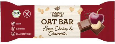 Produktbild von Hammermühle Oat Bar Sour Cherry & Chocolate  45g