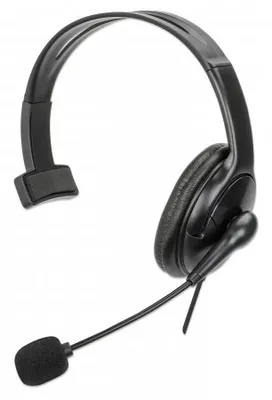 Immagine prodotto di MANHATTAN Mono USB-Headset links / rechts tragbar 2m Kabel