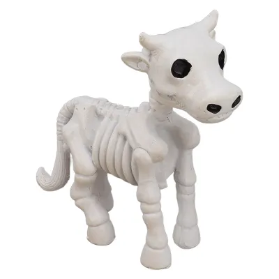 Image de Décoration Halloween Vache Squelette,Statue Vache Squelette,Décoration Halloween Vache Squelette,Décoration Vache Squelette,Décoration Crâne de Vache