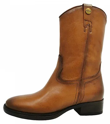 Productafbeelding van Mjus Chicago Damenschuhe Reißverschluss Schaftstiefel Braun Freizeit