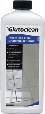 Produktbild von Glutoclean Fliesen und Stein Grundreiniger sauer Innen & Außen 1L
