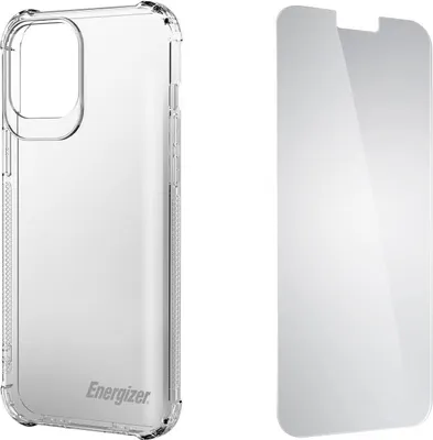 Produktbild von Stoßfeste Schutzschale mit gehärtetem Glas für iPhone 11/XR
