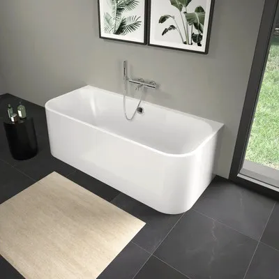 Obrázek produktu pro Obdélníková vana se zaoblením DURAVIT 80 x 180 x 46 cm bílá hladké 700318000000000