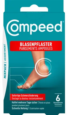 Immagine prodotto di Compeed cerotti per vesciche Mixpack (6 pezzi)