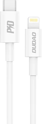 Produktbild von DUDAO Dudao L6X USB-C to Lightning cable 20W 1m white