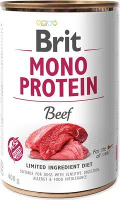 Obrázek produktu pro Brit Mono Protein Beef konzerva 400g