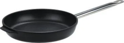 Produktbild von Gsw  Gastro Traditionell Titanium FRY PAN 160285 Bratpfanne, 28 cm max. Durchmesser, Gusseisen/Gussaluminium, Induktionsherd-geeignet, Antihaftbeschichtung