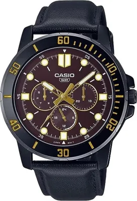 Produktbild von Casio COLLECTION Herrenuhr Schwarz (Ø 45 mm)