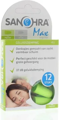 Produktbild von Sanohra Max Schaumstoff-Ohrstöpsel
