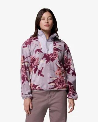 Immagine prodotto di COLUMBIA Sequoia Grove Mezza Zip Stampata SHALE PURPLE BLOSSOMING SHALE PURPLE BLOSSOMING M