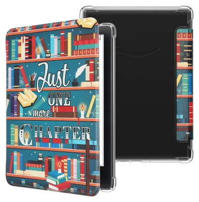 Produktbild von kwmobile E-Reader Schutzhülle kompatibel mit Amazon Kindle Paperwhite (2024)/Colorsoft Hülle - Kunstleder Case mit Auto Sleep/Wake Funktion für