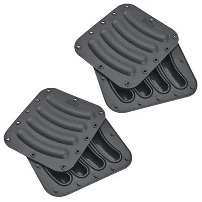 Immagine prodotto di Stampo in silicone da forno - Nero - 6 pezzi - Per la cucina