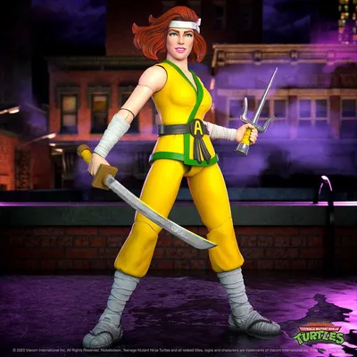 Obrázek produktu pro Teenage Mutant Ninja Turtles Ultimates akční figurka Ninja April 18 cm vysoká