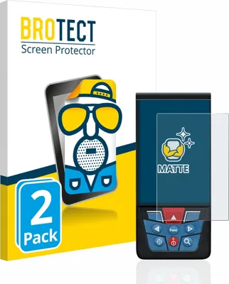 Produktbild von 2x BROTECT Schutzfolie für Bosch GLM 150-27c Displayschutz Displayschutzfolie Folie Matt Entspiegelungsfolie