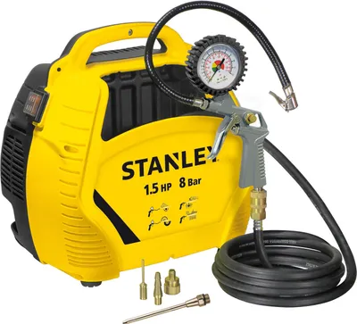 Produktbild von STANLEY AIR KIT Tankloser Luftkompressor – 1,5 PS – Ultrakompakt – Tragbar