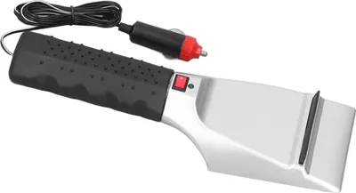 Produktbild von 12V automatisch beheizte Schneeschaufel, elektrische Windschutzscheiben-Eiskratzer für Autos, LKWs, SUVs