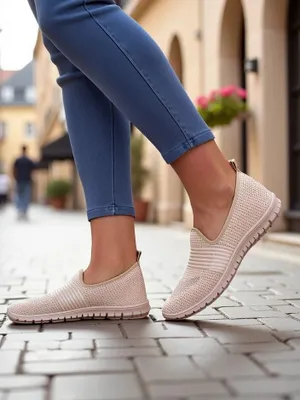 Zdjęcie produktu dla Royalfashion Damskie buty sportowe wsuwane Ollabes, rozmiar 38