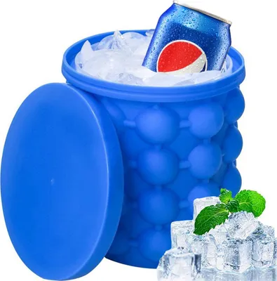 Immagine prodotto di Stampo per cubetti di ghiaccio vassoio per cubetti di ghiaccio in silicone stampo per tazze senza BPA tazze per bevande ghiacciate whisky vino cocktail facile lavabile in lavastoviglie Retoo
