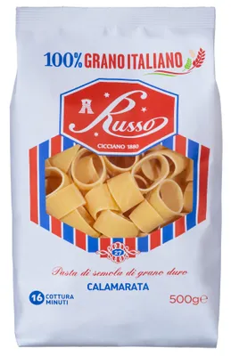 Produktbild von 12x Pasta Russo Calamarata Nudeln 500g