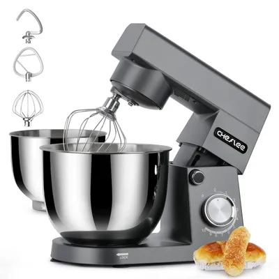 Image de Blender puissant de 1500W avec bols en acier inoxydable de 4,5L et 5,5L