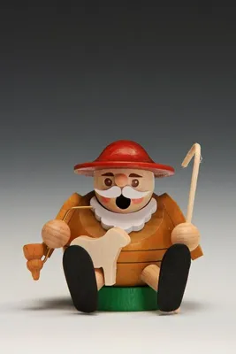 Produktbild von mini sitzend - Schäfer (7cm) Räuchermann von Richard Glässer