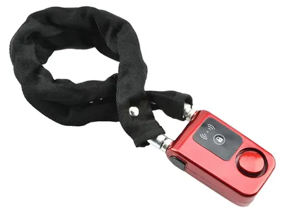 Image de Lazmin112, cadenas de vélo étanche, rouge, cadenas de vélo intelligent
