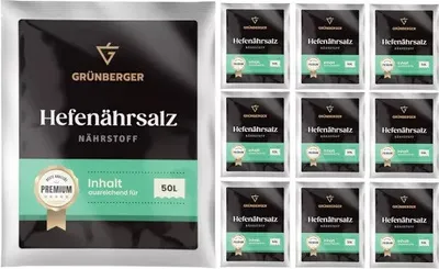 Zdjęcie produktu dla Grünberger SÓL ODŻYWCZA DROŻDŻOWA do produkcji wina Odżywka do wina PREMIUM – 10 sztuk