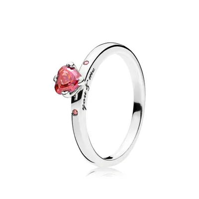 Obrázek produktu pro Pandora Prsten 196574CZRMX-54 Stříbrný dámský prsten Zirconia You & Me