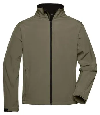 Immagine prodotto di James and Nicholson - Giacca softshell da uomo LT2586 (S) (Oliv)