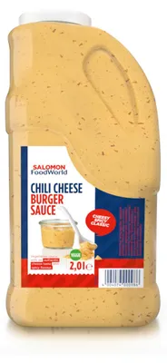 Zdjęcie produktu dla Salomon Chilli Cheese Burger Sauce Pikantny sos przyprawowy z chili 2000ml