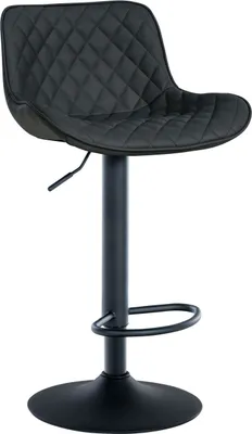 Produktbild von Barhocker Minosa Kunstleder schwarz