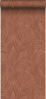 Obrázek produktu pro ESTAhome Tapeta palmové listy terakota - 139370 - 0,53 x 10,05 m