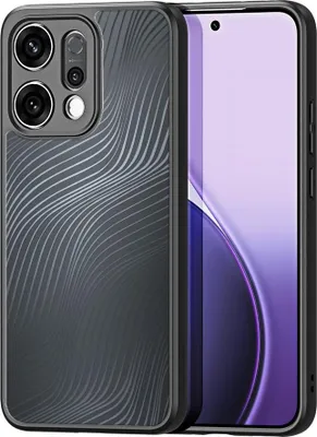 Produktbild von OPPO Reno14 Hülle - Dux Ducis Aimo Series - Transparent TPU Back Cover - Schwarz