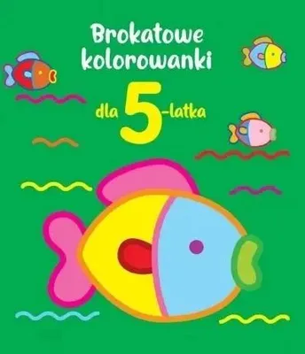 Image de Brokatowe kolorowanki dla 5-latka - praca zbiorowa