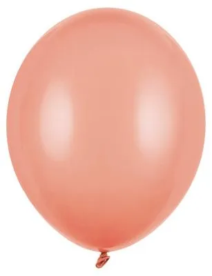 Zdjęcie produktu dla Balony lateksowe Strong, Brzoskwiniowe, Pastel Peach, 12cm, 100 szt.