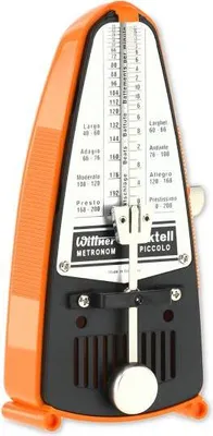 Produktbild von Wittner Metronom Taktell Piccolo mechanisch Orange