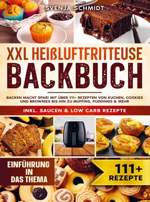 Produktbild von XXL Heißluftfritteuse Backbuch