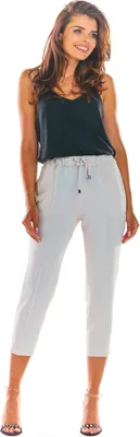 Produktbild von Awama Elegante Hosen für Frauen Gwendogeus A306 beige S