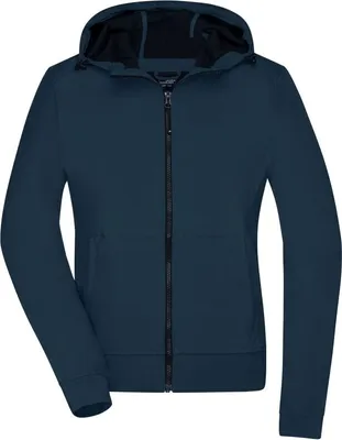Zdjęcie produktu dla Kurtka softshell z kapturem w sportowym kolorze granatowym, rozmiar M