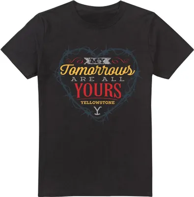 Obrázek produktu pro Yellowstone - Pánské tričko "Tomorrows Are All Yours" TV13403 (M) (Černá)