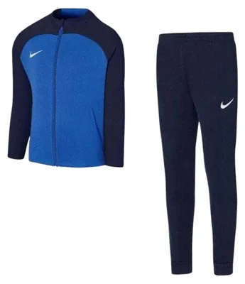 Produktbild von Nike - "Academy Pro" Trainingsanzug für Kinder, Dri-FIT PP17860 (L) (Dunkles Marineblau/Blau)