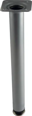 Produktbild von Dekorfuß Möbelfuß Fuß ø 30 mm Tischbein Länge 290 mm Tischfuß Stahl silber