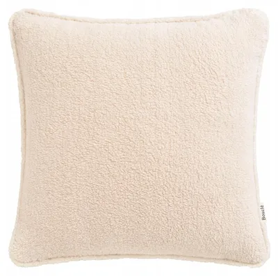 Produktbild von Room99 Bouclé Dekokissenbezug Kuschelig Hellbeige 45x45