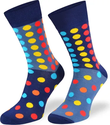 Produktbild von SKIETY, Bunte Socken, Socken Baumwolle, Punkte Mehrfarbig, 39-42